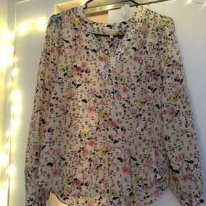 Rebecca Taylor floral blouse (worn once)